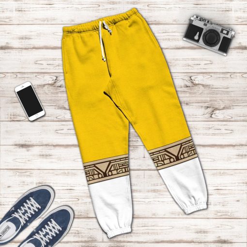 Gearhuman 3D Power Rangers Zeo Yellow Custom Sweatpants GV08013 Sweatpants