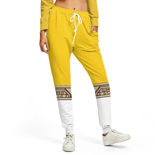 Gearhuman 3D Power Rangers Zeo Yellow Custom Sweatpants GV08013 Sweatpants Sweatpants S