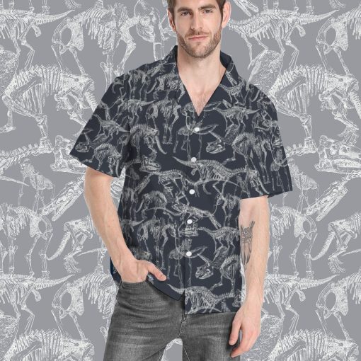 Gearhuman 3D Prehistoric Animals Hawaii Shirt ZK2106216 Short Sleeve Shirt