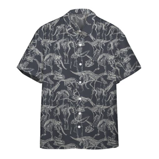 Gearhuman 3D Prehistoric Animals Hawaii Shirt ZK2106216 Short Sleeve Shirt Short Sleeve Shirt S
