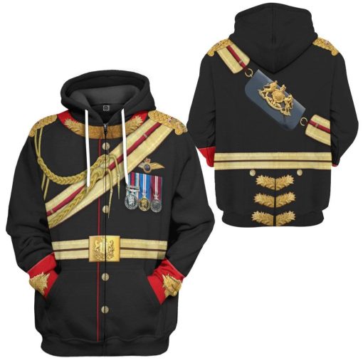 Gearhuman 3D Prince Harry Custom Hoodie Apparel GV060820 3D Custom Fleece Hoodies