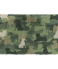 Gearhuman 3D Pug Camo Doormat GK01021 Doormat Doormat S(15,8''x23,6'')