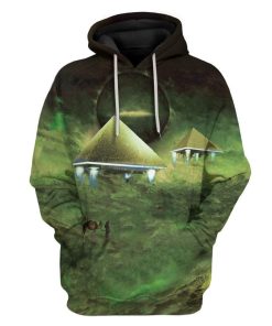 Gearhuman 3D Pyramids At Night Custom Hoodies Apparel GA19029 3D Custom Fleece Hoodies Hoodie S 