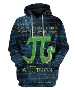 Gearhuman 3D Python Pithon Snake Custom Hoodie Apparel GT27023 3D Custom Fleece Hoodies Hoodie S 