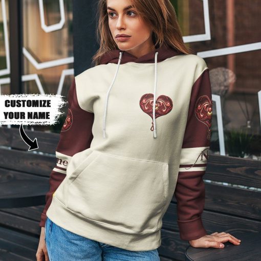 Gearhuman 3D Queen Hearts Lion Poker Custom Name Tshirt Hoodie Appearl GB31126 3D Apparel