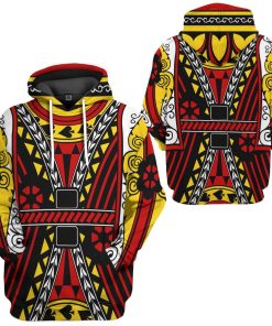 Gearhuman 3D Queen of Spades Pallas Custom Tshirt Hoodie Apparel GC12015 3D Apparel 