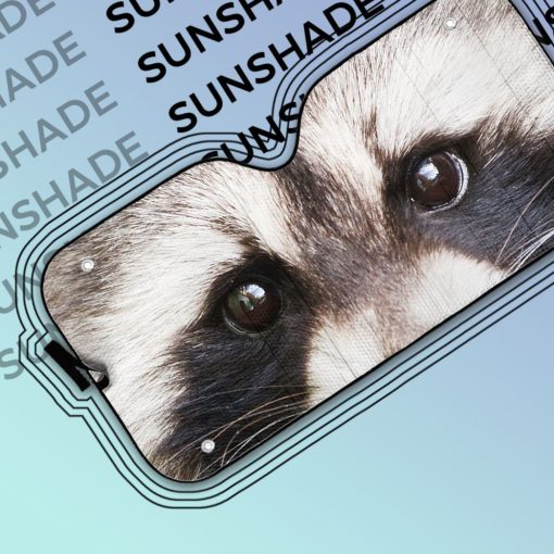 Gearhuman 3D Raccoon Eyes Sunshade ZK0707213 Auto Sunshade