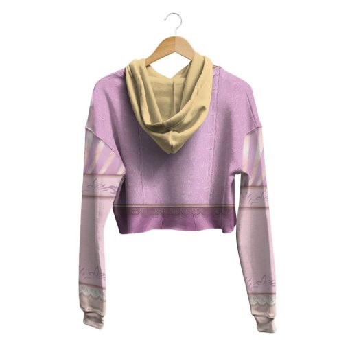 Gearhuman 3D Rapunzel Princess Custom Crop Hoodie CC08126 Crop Hoodie