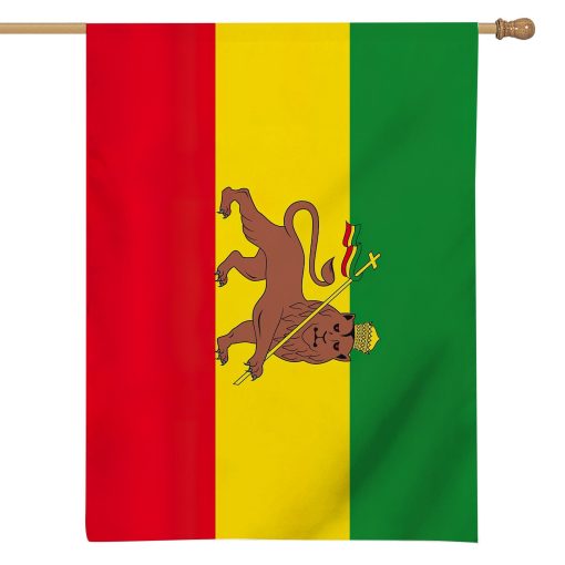 Gearhuman 3D Rastafari Flag ZK1506212 Flag House