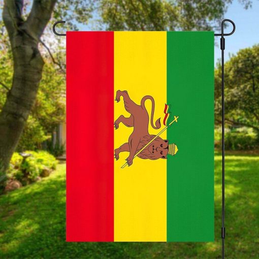 Gearhuman 3D Rastafari Flag ZK1506212 Flag House
