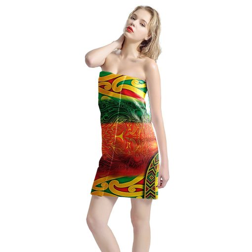 Gearhuman 3D Reggae Lion Custom Towel GW1806212 Towel