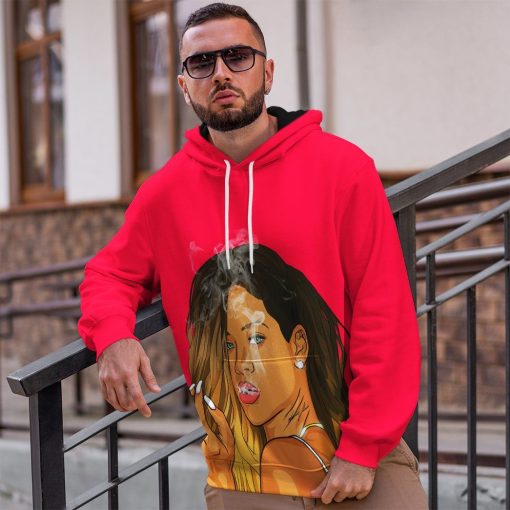 Gearhuman 3D Rihanna Custom Tshirt Hoodie Apparel GV09121 3D Apparel