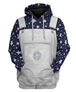 Gearhuman 3D Rocketman Elton John Cosplay Custom Hoodie Apparel GN05081 3D Custom Fleece Hoodies Hoodie S 