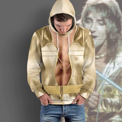Gearhuman 3D Rod Stewart Suit Custom Hoodie Apparel GV110810 3D Custom Fleece Hoodies