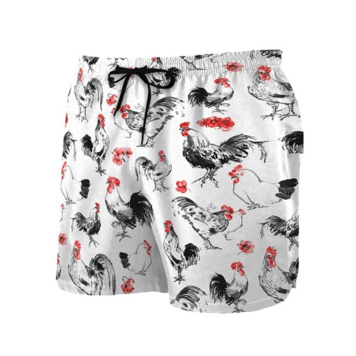 Gearhuman 3D Roosters Shorts ZK2506217 Men Shorts