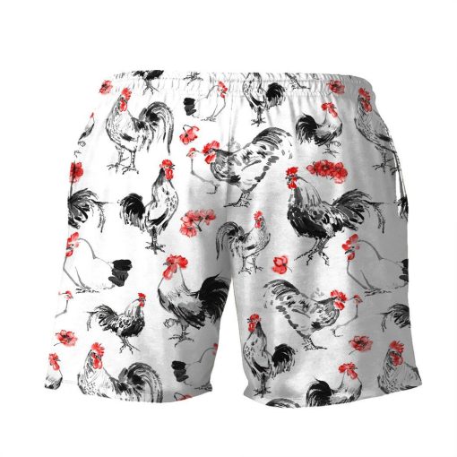 Gearhuman 3D Roosters Shorts ZK2506217 Men Shorts