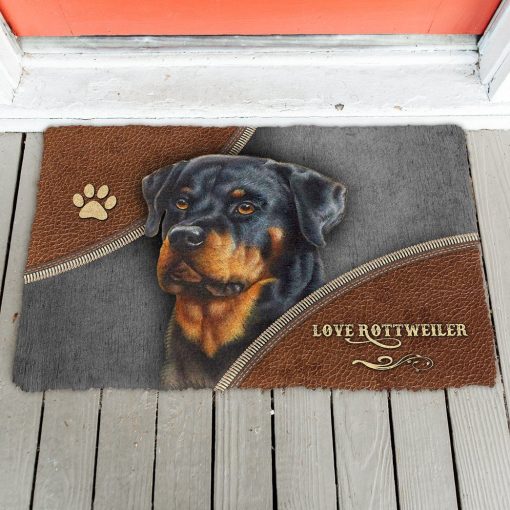 Gearhuman 3D Rottweiler Doormat GV24021 Doormat