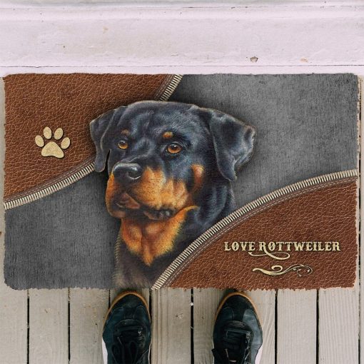Gearhuman 3D Rottweiler Doormat GV24021 Doormat
