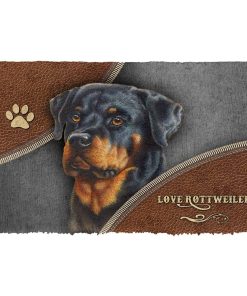 Gearhuman 3D Rottweiler Doormat GV24021 Doormat Doormat S(15,8''x23,6'')