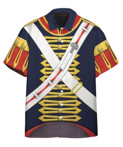 Gearhuman 3D Royal Artillery Custom Short Sleeve Shirt GV171148 Short Sleeve Shirt Short Sleeve Shirt S 