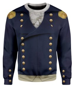 Gearhuman 3D Royal Navy Captain 1806 Napoleonic Wars British Navy Custom Sweatshirt Apparel GV130811 Sweatshirt Sweatshirt S 