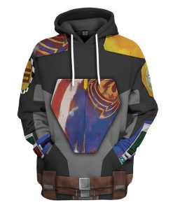 Gearhuman 3D Sabine Wren From Star Wars Rebels Custom Tshirt Hoodie Appparel GV250162 3D Apparel Hoodie S