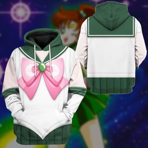 Gearhuman 3D Sailor Jupiter Custom Tshirt Hoodie Apparel CC15124 3D Apparel