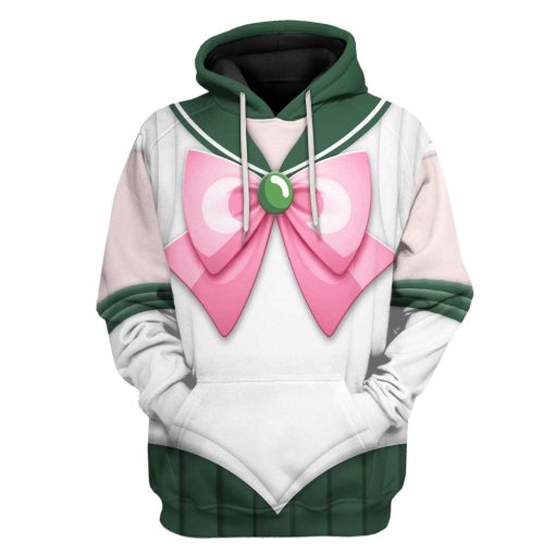 Gearhuman 3D Sailor Jupiter Custom Tshirt Hoodie Apparel CC15124 3D Apparel Hoodie S