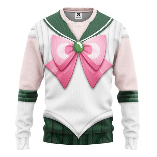 Gearhuman 3D Sailor Jupiter Custom Tshirt Hoodie Apparel CC15124 3D Apparel Long Sleeve S