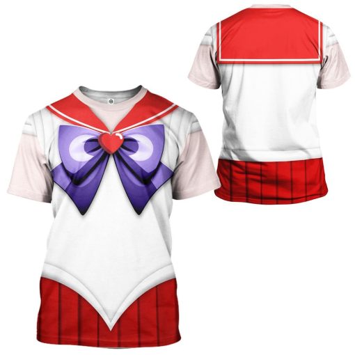 Gearhuman 3D Sailor Mars Custom Tshirt Hoodie Apparel CC15123 3D Apparel