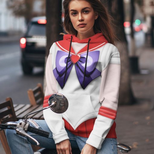Gearhuman 3D Sailor Mars Custom Tshirt Hoodie Apparel CC15123 3D Apparel