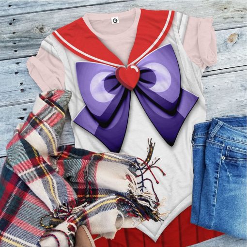 Gearhuman 3D Sailor Mars Custom Tshirt Hoodie Apparel CC15123 3D Apparel