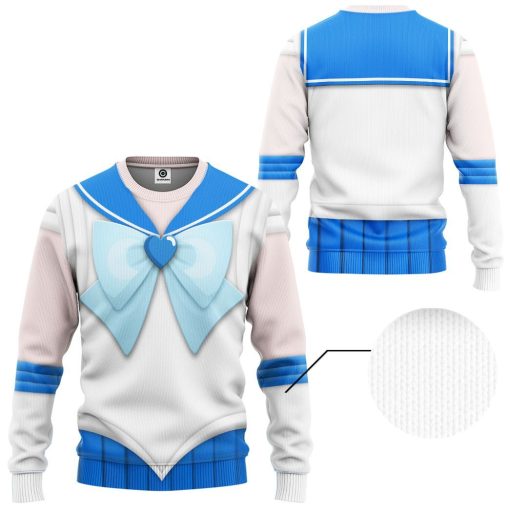 Gearhuman 3D Sailor Mercury Custom Tshirt Hoodie Apparel CC15122 3D Apparel