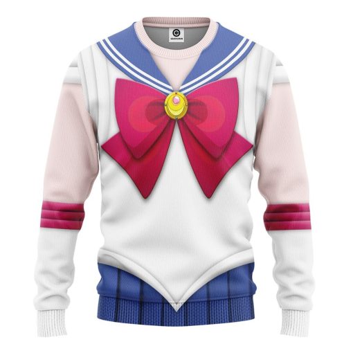 Gearhumans 3D Sailor Moon Custom Tshirt Hoodie Apparel 2 Gearhuman 3D Sailor Moon Custom Tshirt Hoodie Apparel CC15121 3D Apparel Long Sleeve S