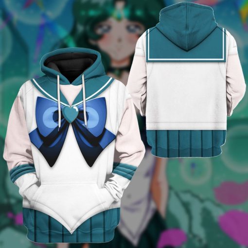 Gearhumans 3D Sailor Neptune Custom Tshirt Hoodie Apparel 11 Gearhuman 3D Sailor Neptune Custom Tshirt Hoodie Apparel CC15128 3D Apparel