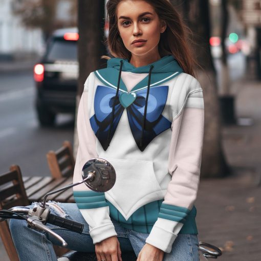 Gearhumans 3D Sailor Neptune Custom Tshirt Hoodie Apparel 8 Gearhuman 3D Sailor Neptune Custom Tshirt Hoodie Apparel CC15128 3D Apparel