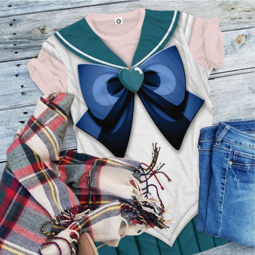 Gearhumans 3D Sailor Neptune Custom Tshirt Hoodie Apparel 9 Gearhuman 3D Sailor Neptune Custom Tshirt Hoodie Apparel CC15128 3D Apparel