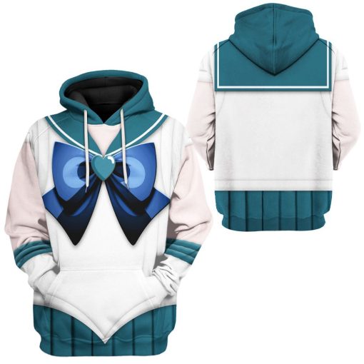 Gearhumans 3D Sailor Neptune Custom Tshirt Hoodie Apparel 5 Gearhuman 3D Sailor Neptune Custom Tshirt Hoodie Apparel CC15128 3D Apparel
