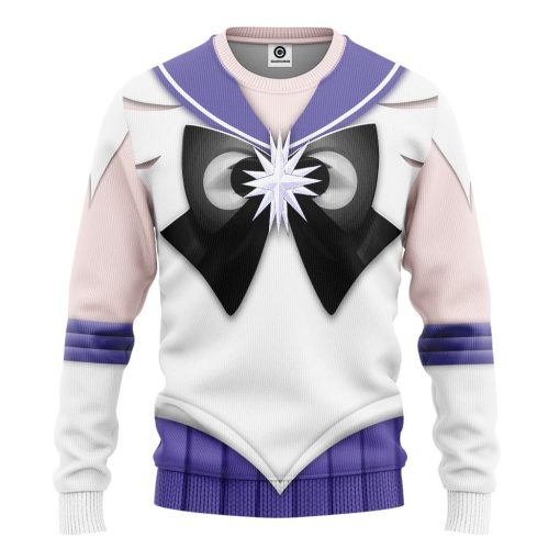 Gearhuman 3D Sailor Saturn Custom Tshirt Hoodie Apparel CC15129 3D Apparel Long Sleeve S