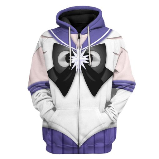 Gearhuman 3D Sailor Saturn Custom Tshirt Hoodie Apparel CC15129 3D Apparel Zip Hoodie S