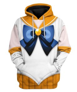 Gearhuman 3D Sailor Venus Custom Tshirt Hoodie Apparel CC15125 3D Apparel Hoodie S 