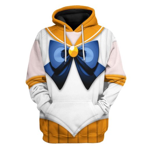 Gearhuman 3D Sailor Venus Custom Tshirt Hoodie Apparel CC15125 3D Apparel Hoodie S
