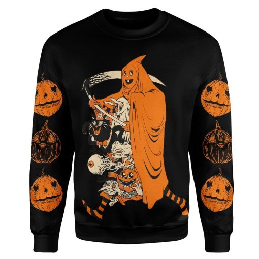 Gearhuman 3D Saint Halloween Custom Sweatshirt Apparel GV10092 Sweatshirt Sweatshirt S