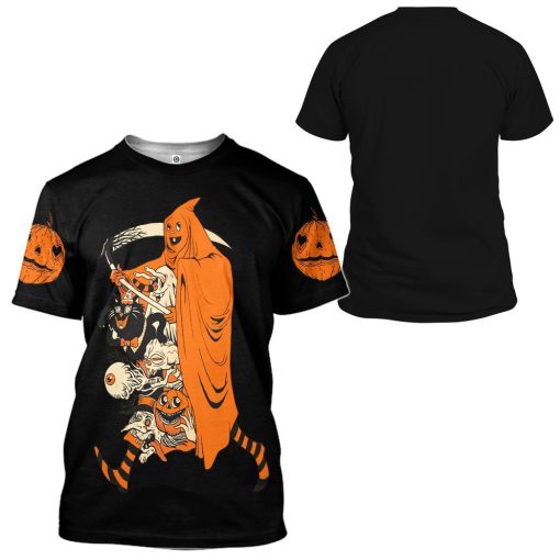 Gearhuman 3D Saint Halloween Custom Tshirt Apparel GV10092 3D T-shirt