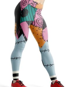 Gearhuman 3D Sally The Nightmare Before Christmas Halloween Custom Legging GV21082 Leggings Leggings S 