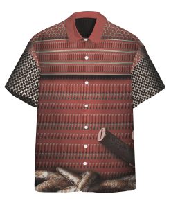 Gearhuman 3D Samurai Custom Short Sleeve Shirt GV171138 Short Sleeve Shirt Short Sleeve Shirt S 