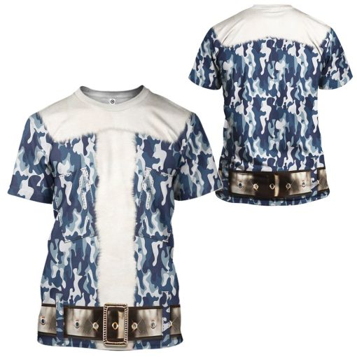 Gearhumans 3D Santa Claus Camoflauge Custom Tshirt Hoodie Apparel 7 Gearhuman 3D Santa Claus Camoflauge Custom Tshirt Hoodie Apparel CW28106 3D Apparel