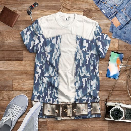 Gearhumans 3D Santa Claus Camoflauge Custom Tshirt Hoodie Apparel 11 Gearhuman 3D Santa Claus Camoflauge Custom Tshirt Hoodie Apparel CW28106 3D Apparel