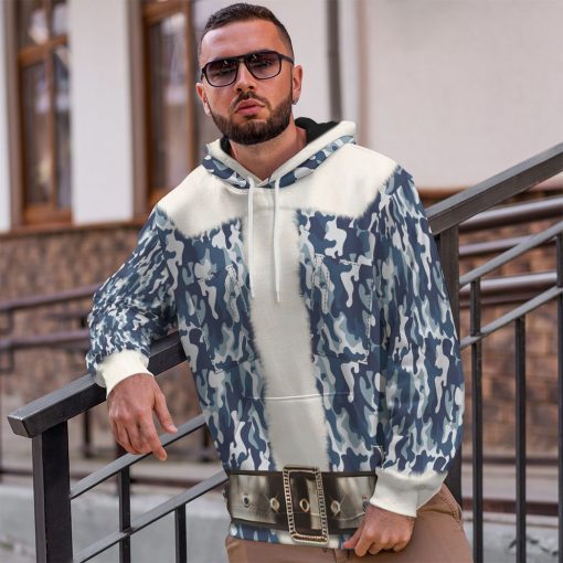 Gearhumans 3D Santa Claus Camoflauge Custom Tshirt Hoodie Apparel 10 Gearhuman 3D Santa Claus Camoflauge Custom Tshirt Hoodie Apparel CW28106 3D Apparel