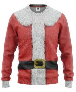 Gearhuman 3D Santa Claus Custom Sweatshirt Apparel GW29092 Sweatshirt Sweatshirt S 